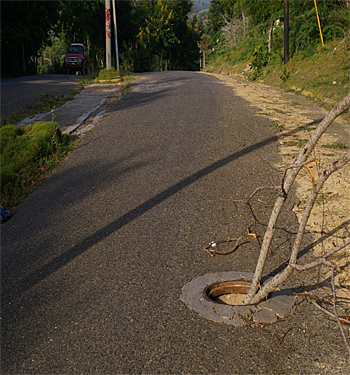 Open Manhole